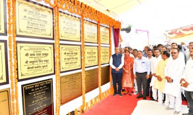 मुख्यमंत्री ने भोरंज विधानसभा क्षेत्र में 90 करोड़ रुपये की विकासात्मक परियोजनाओं के लोकार्पण व शिलान्यास किए