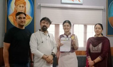 डीएवी हमीरपुर की आरुधि सिंह ने एक बार फिर चमकाया स्कूल का नाम