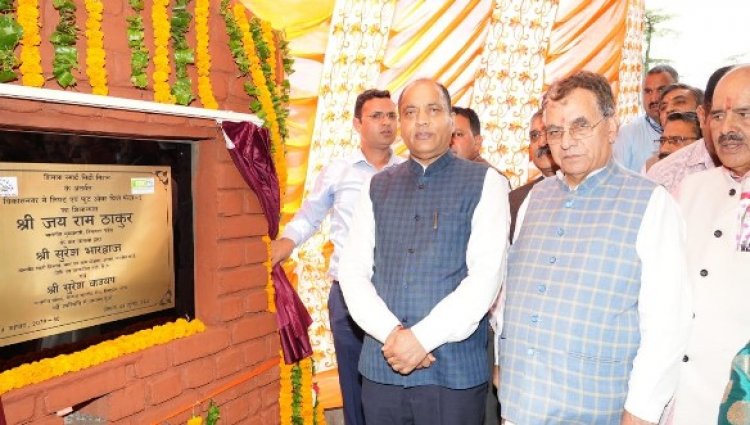 मुख्यमंत्री ने 55 करोड़ रुपये की विकासात्मक परियोजनाओं के शिलान्यास किए