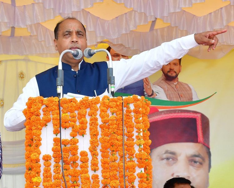 मुख्यमंत्री ने भोरंज विधानसभा क्षेत्र में 90 करोड़ रुपये की विकासात्मक परियोजनाओं के लोकार्पण व शिलान्यास किए