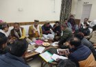 इंद्र दत्त लखनपाल ने अधिकारियों से तलब किया बड़सर क्षेत्र की योजनाओं का खाका