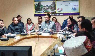 केंद्रीय मंत्री अनुराग सिंह ठाकुर ने की ‘दिशा’ की बैठक की अध्यक्षता