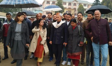 सुनील शर्मा बिट्टू ने लिया पूर्ण राज्यत्व दिवस की तैयारियों का जायजा