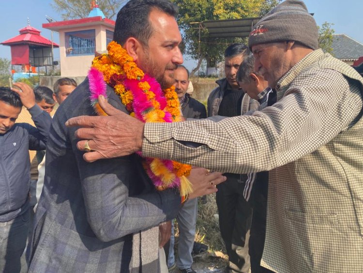 आशीष शर्मा ने क्षेत्रभर में विभिन्न कार्यक्रमों में शिरकत की