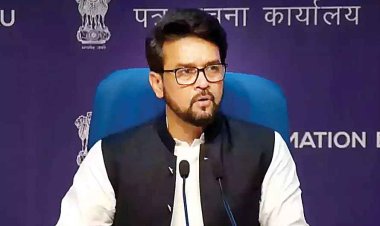 प्रदेश को कर्ज तले दबा रही कांग्रेस, प्रदेश सरकार पर जमकर बरसे केंद्रीय मंत्री अनुराग ठाकुर