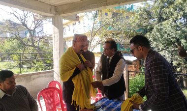 इंद्र दत्त लखनपाल ने मैहरे में किया नए पार्किंग स्थल का उदघाटन