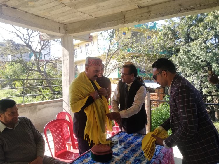 इंद्र दत्त लखनपाल ने मैहरे में किया नए पार्किंग स्थल का उदघाटन