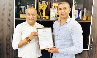 वल्र्ड बुक ऑफ रिकॉर्ड यूके ने नवाजे अजय ठाकुर, अकादमी खोलने में भी करेंगे मदद