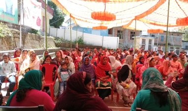 पोषण पखवाड़े के समापन पर लिया मोटे अनाज के प्रयोग का संकल्प