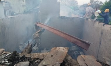 कांगू में  सरकारी टीचर की जिंदा जल कर मौत