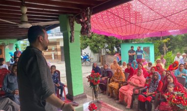 विधायक आशीष शर्मा ने अपने 'विधायक आपके द्वार' कार्यक्रम के तहत  ग्राम पंचायत ब्राहलड़ी  में की शिरकत ।