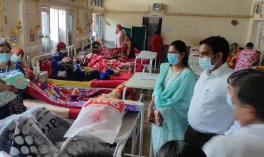 उपायुक्त ने किया मेडिकल कॉलेज अस्पताल और आयुर्वेदिक अस्पताल का निरीक्षण