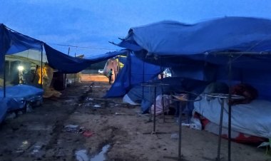 दो दिनों से जारी बारिश ने धोया जाहू मेवा उत्सव