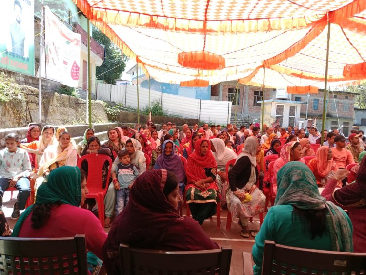 पोषण पखवाड़े के समापन पर लिया मोटे अनाज के प्रयोग का संकल्प