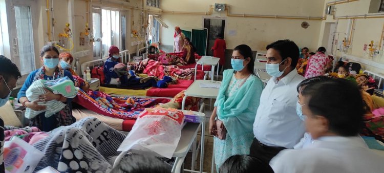 उपायुक्त ने किया मेडिकल कॉलेज अस्पताल और आयुर्वेदिक अस्पताल का निरीक्षण