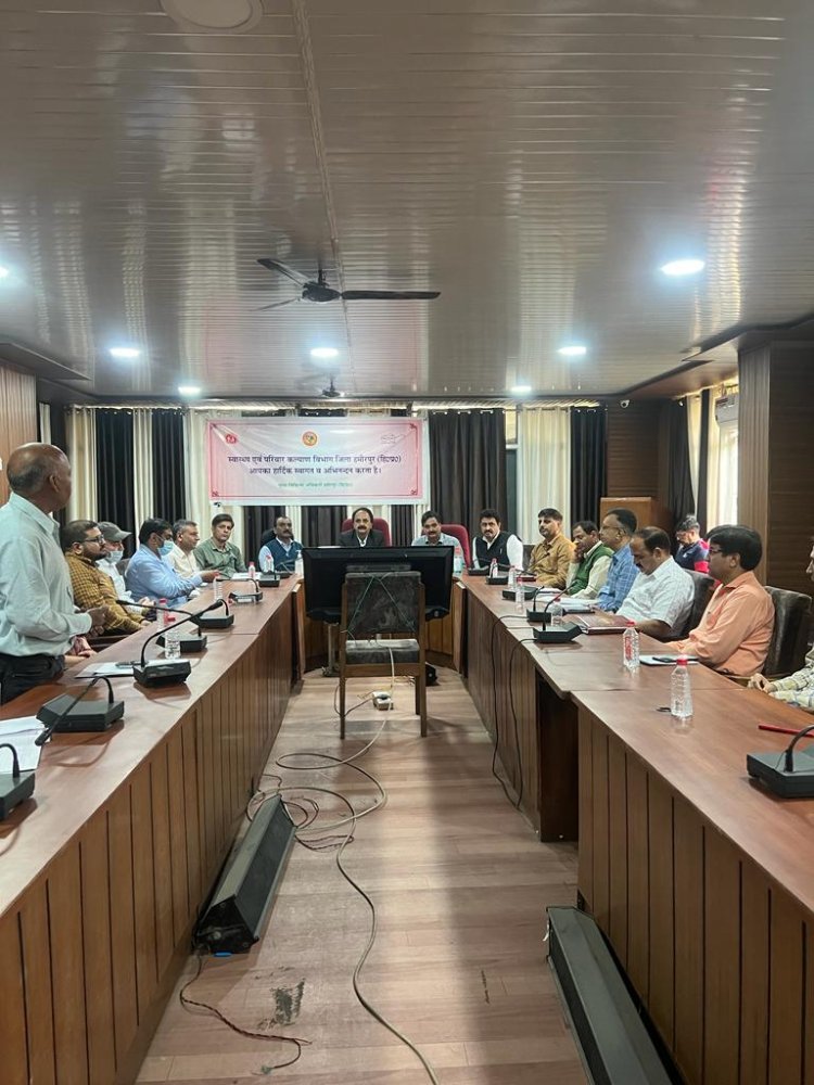 जल जनित रोगों से बचाव के लिए बनाई कार्य योजना