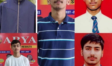 आर्यनस दी गुरू के एक साथ पाँच छात्रों ने NDA की परीक्षा पास करके मचाया धमाल।