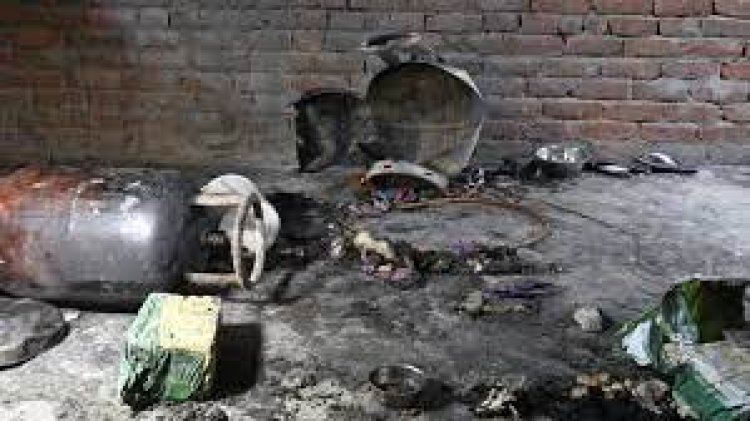सुबह के समय एक धमाका होने से सहमा पूरा हमीरपुर शहर