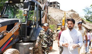 केंद्र से हिमाचल को डिजास्टर रिलीफ फंड से 400 करोड़ से ज़्यादा की धनराशि मंज़ूर: अनुराग ठाकुर