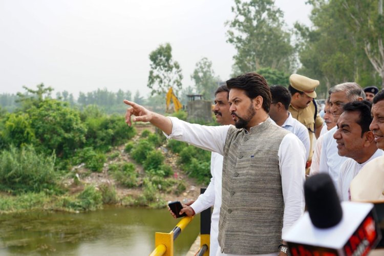 भाजपा राज में हुए स्वां चैनलाइजेशन से ऊना में नुकसान बेहद कम: अनुराग ठाकुर