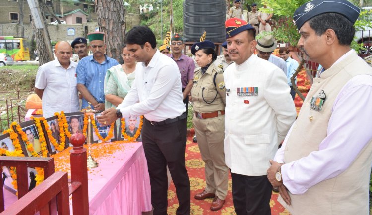 शहीदों का उच्च सम्मान, हम सबका परम कर्तव्य : हेमराज बैरवा