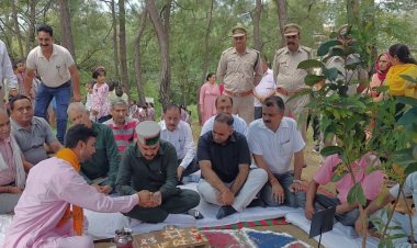 इंद्र दत्त लखनपाल ने बल्याह में किया 74वें वन महोत्सव का शुभारंभ