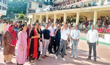 राजेंद्र राणा ने खेल मैदान का किया उद्घाटन