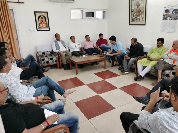 लोकसभा चुनाव तक कमर कस लें भाजपा पदाधिकारी व कार्यकर्ता : देशराज शर्मा