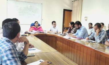 जिला स्वच्छ भारत मिशन- ग्रामीण की समीक्षा बैठक आयोजित