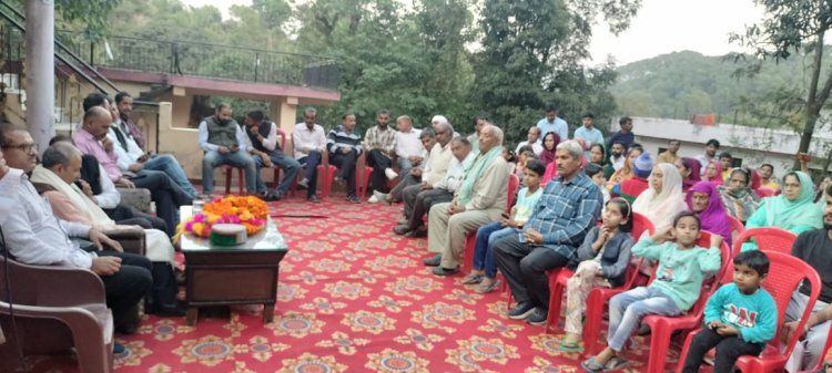 बधियाना में ढोल-नगाड़ों के साथ हुआ सुनील शर्मा बिट्टू का स्वागत