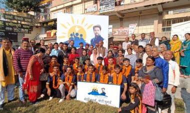 सात दिवसीय अनूठी यात्रा कर हिमाचल लौटा हमीरपुर के मेधावी छात्रों का दल