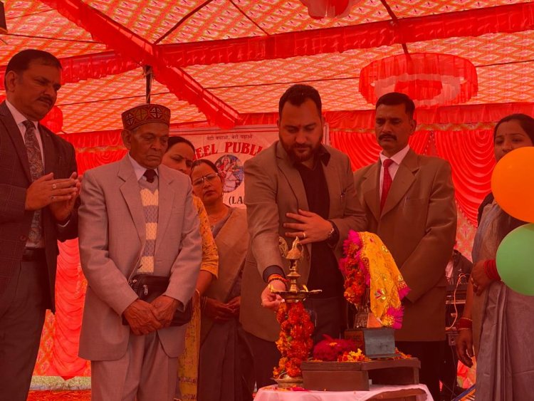 विधायक ने ज्ञानशील पब्लिक स्कूल के वार्षिक परितोषिक वितरण समारोह में बतौर मुख्यातिथि शिरकत की।