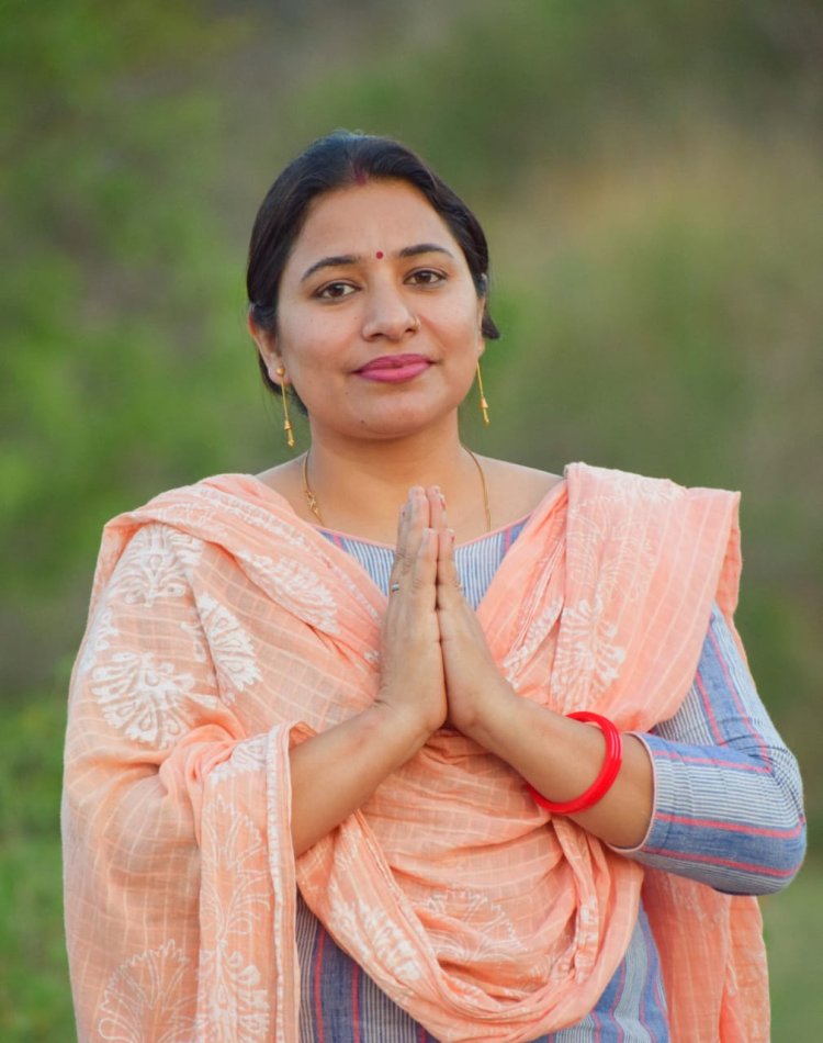 अनुराग पर राजनितिक बयान देकर मात्र बयानवीर बने राजेंद्र राणा:अंजना ठाकुर