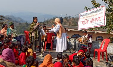 चरोट और जलाड़ी में दिया नशा निवारण का संदेश