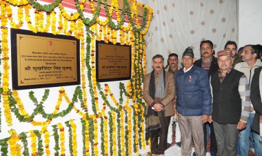 मुख्यमंत्री ने नादौन विधानसभा क्षेत्र में दी विकासात्मक परियोजनाओं की सौगात