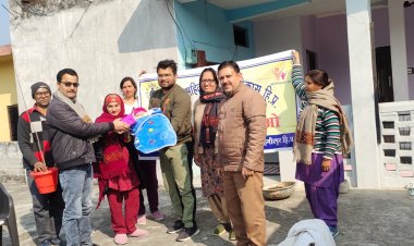 बेटियों के घर पौधारोपण करके दिया बेटी बचाओ, बेटी पढ़ाओ का संदेश