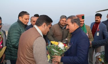 धर्मपुर पहुंचे मुख्यमंत्री