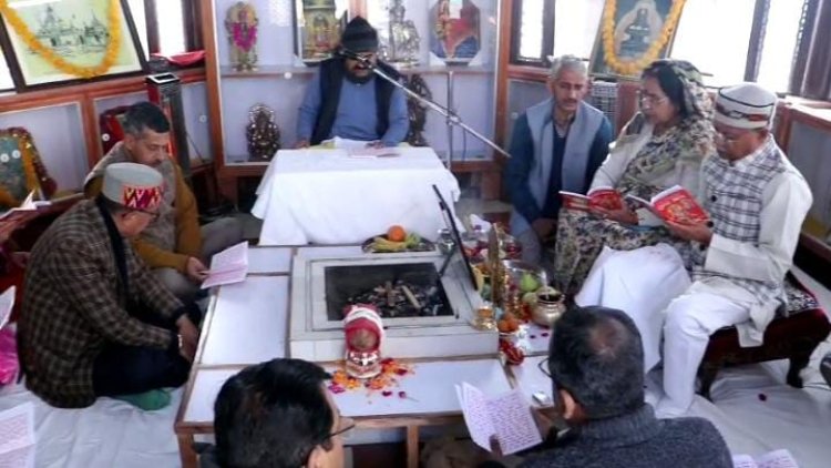 रामलला प्रतिष्ठा कार्यक्रम के अवसर पर राजभवन में सुंदरकांड पाठ का आयोजन
