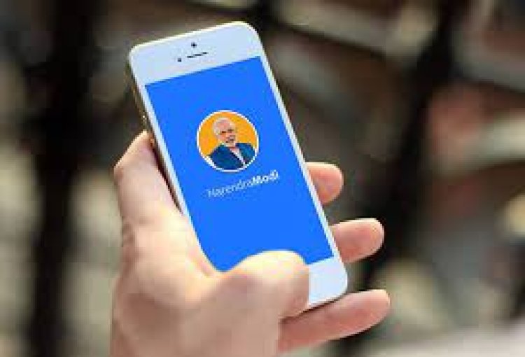 "नमो एप" प्रधानमंत्री से संवाद का सीधा माध्यम।1800 20 90 920