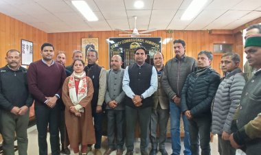 अजय शर्मा बने एपीएमसी हमीरपुर के अध्यक्ष