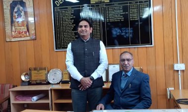 हमीरपुर के नए उपायुक्त अमरजीत सिंह ने संभाला कार्यभार