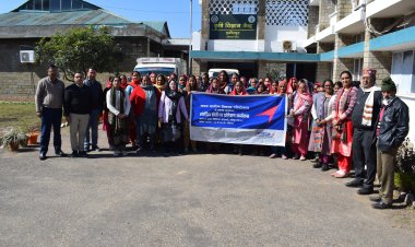 सब्जियों की खेती की बारीकियां सिखाई, ड्रोन का भी किया प्रदर्शन