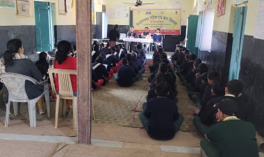 कोहला स्कूल में दी मासिक धर्म प्रबंधन एवं व्यक्तिगत स्वच्छता की जानकारी