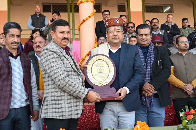 आशीष बुटेल ने किया डाइट संस्थानों की खेल प्रतियोगिता का उदघाटन