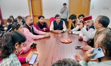 भाजपा मंडल हमीरपुर की बैठक