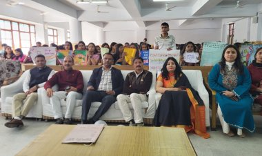 कंजयाण कालेज के विद्यार्थियों से की मतदान की अपील