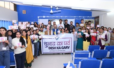 हर निर्वाचन में करना चाहिए अपने मताधिकार का प्रयोग: मनीष सोनी