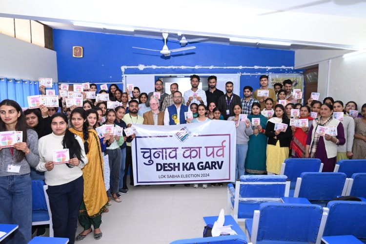 हर निर्वाचन में करना चाहिए अपने मताधिकार का प्रयोग: मनीष सोनी