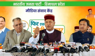 झूठ के आधार पर वोट मांगते आई कांग्रेस, कांग्रेस का घोषणा पत्र झूठ का पुलिंदा : बिंदल