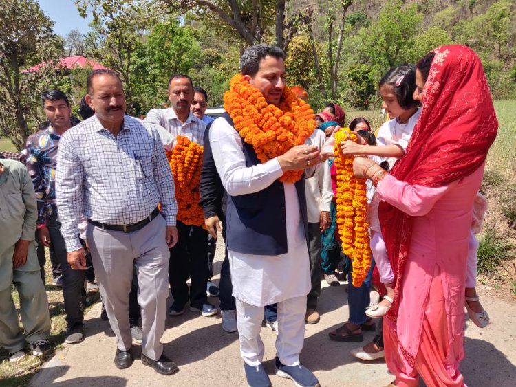 पीएम मोदी के नेतृत्व में फिर बनेगी भाजपा की सरकार : राकेश जम्वाल